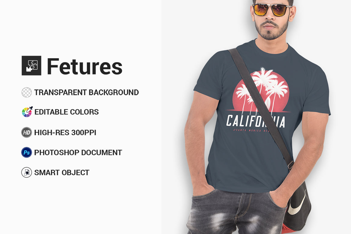 Editable Men’s T-Shirt Mock-Up Bundle – Realistic & Stylish Mock-Up Pack
