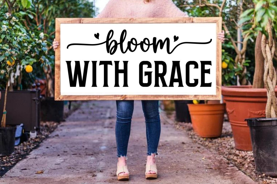 Flower Market Sign SVG PNG Designs Bundle