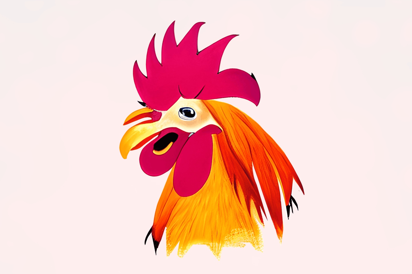 Watercolor Funny Chicken Clipart Bundle