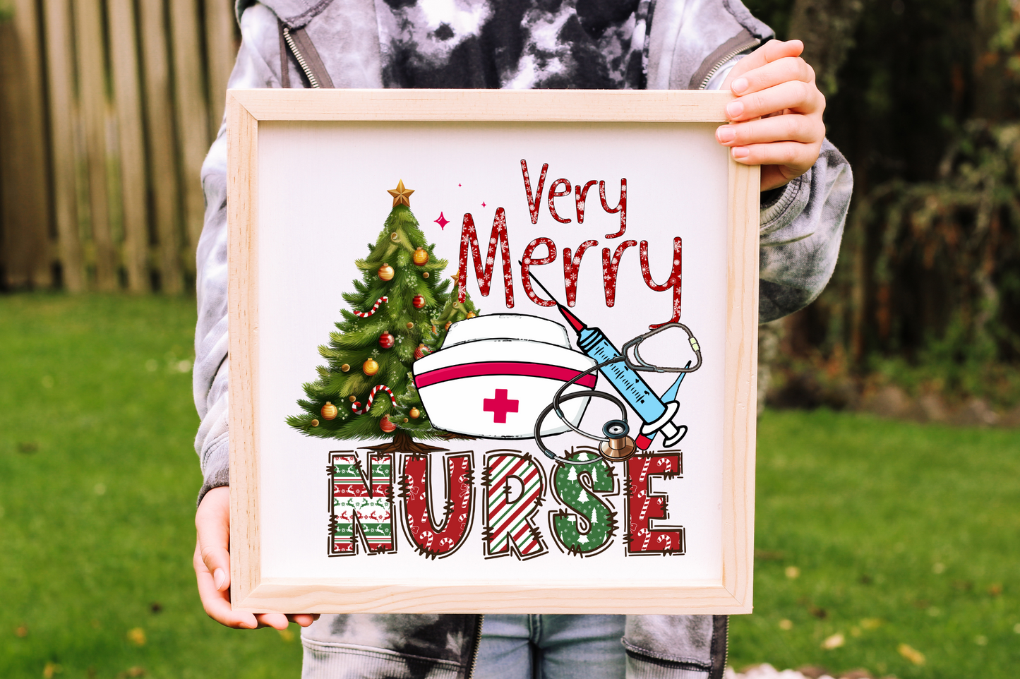 Nurse Christmas Sublimation Bundle