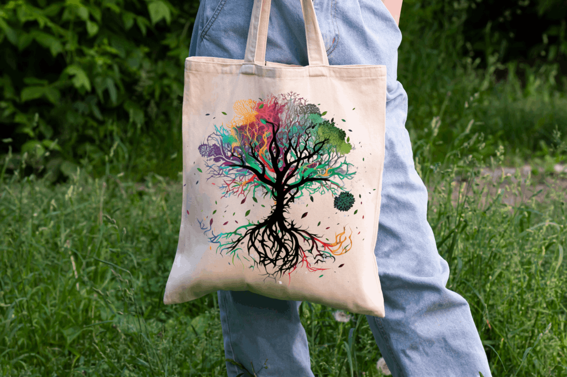 Watercolor Tree of Life Clipart Bundle