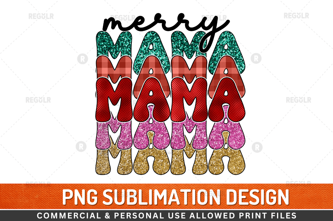 Merry Christmas PNG Sublimation Bundle
