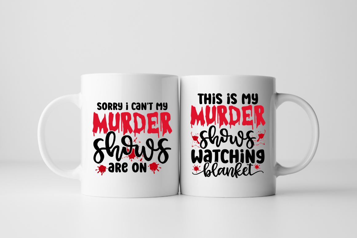 True Crime SVG PNG Design Bundle