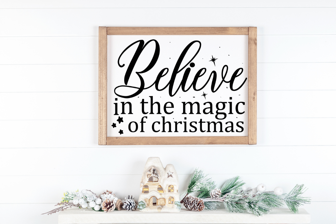 Farmhouse Christmas Sign Svg Bundle