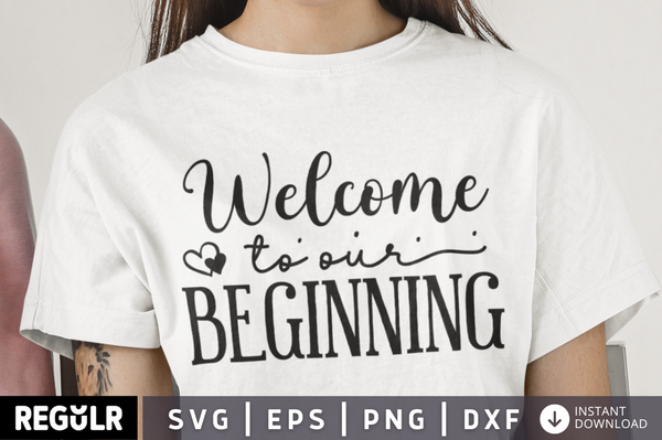 Welcome to our beginning SVG, Wedding SVG Design