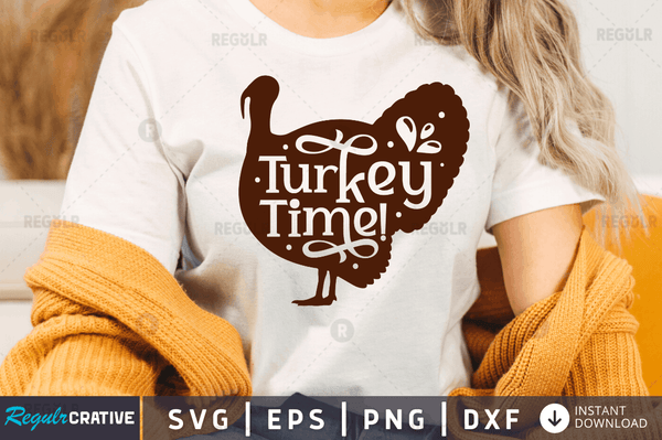 Turkey time! Svg Printable Cutting Files