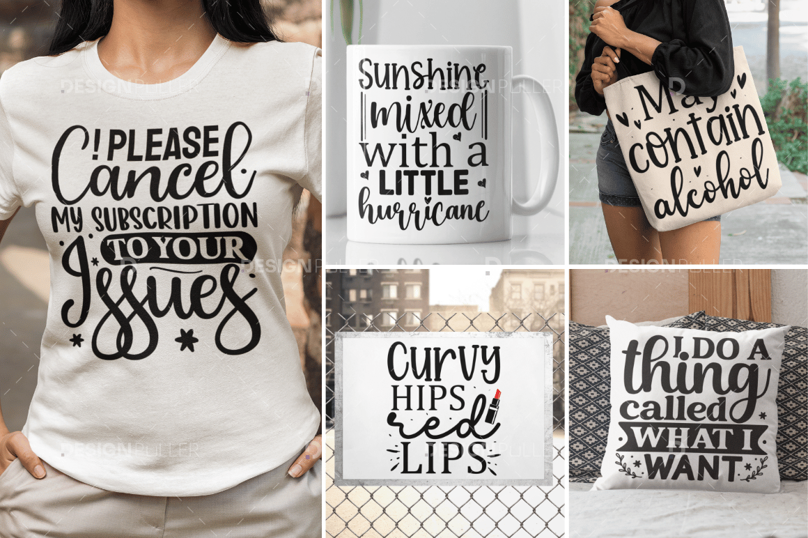 Sassy Design Bundle - 50 Designs