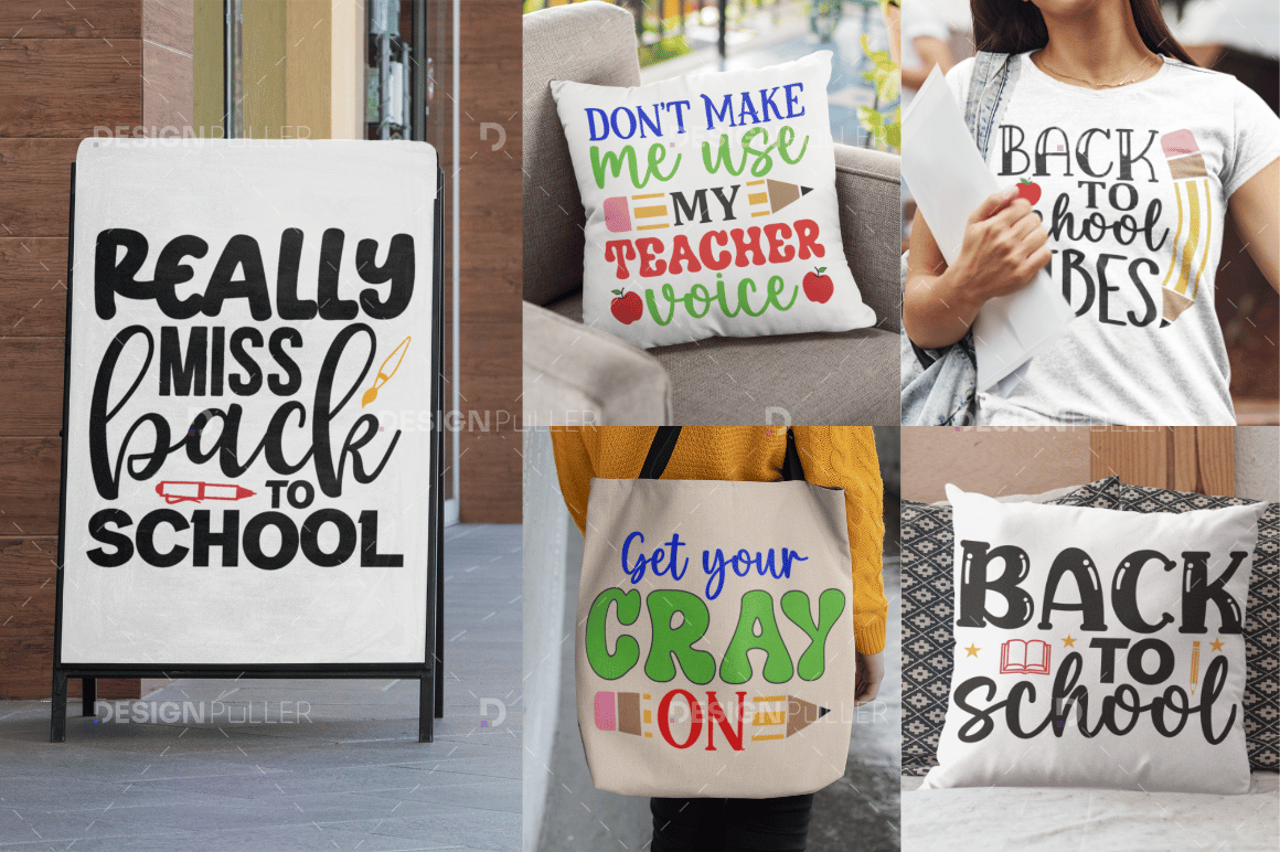 Back to School Design Bundle - 50 Designs