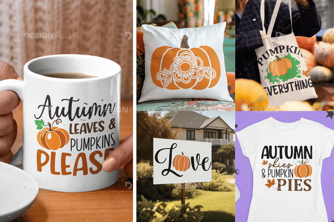 Pumpkin Design Bundle - 50 Designs