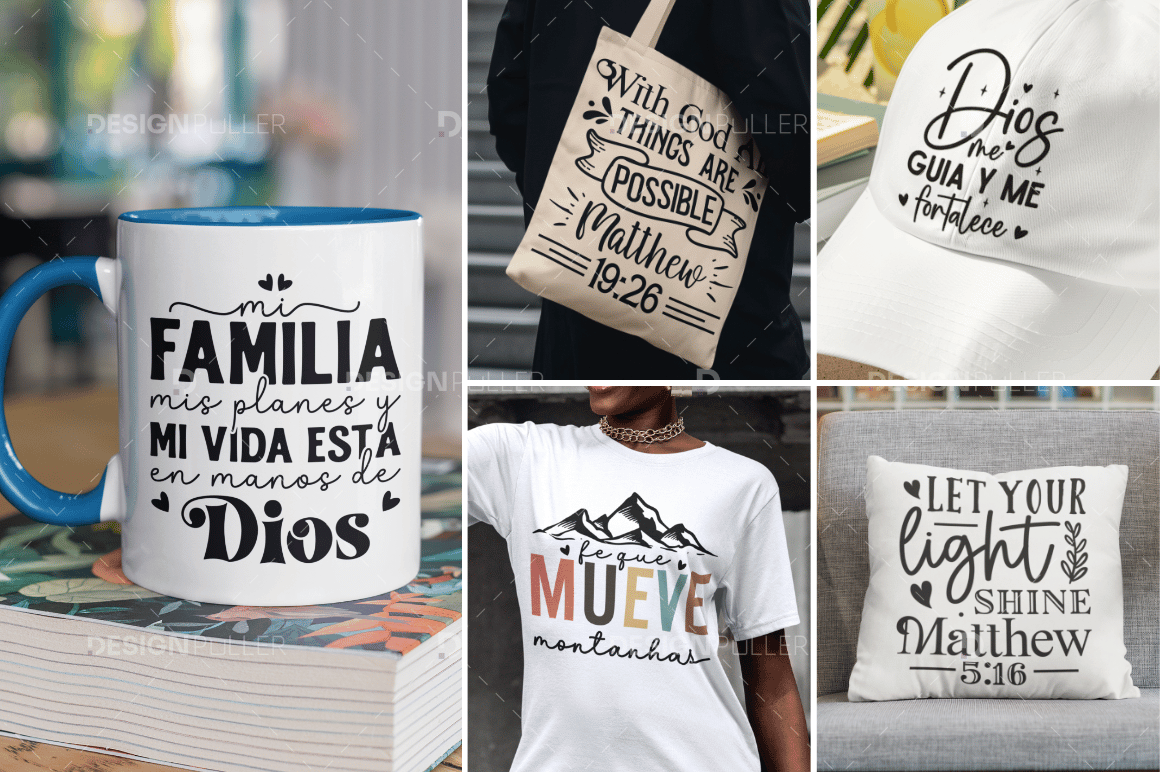 Religious Design Bundle - 50 Designs