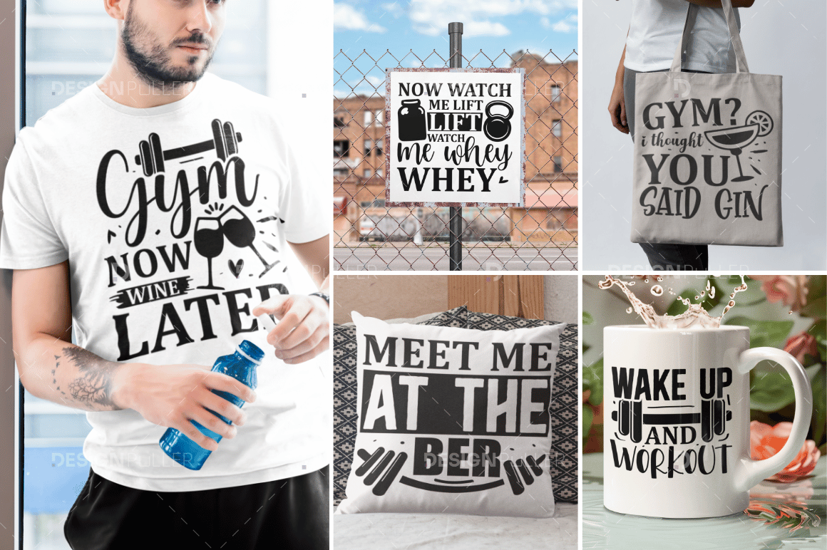 Workout Design Bundle - 50 Designs