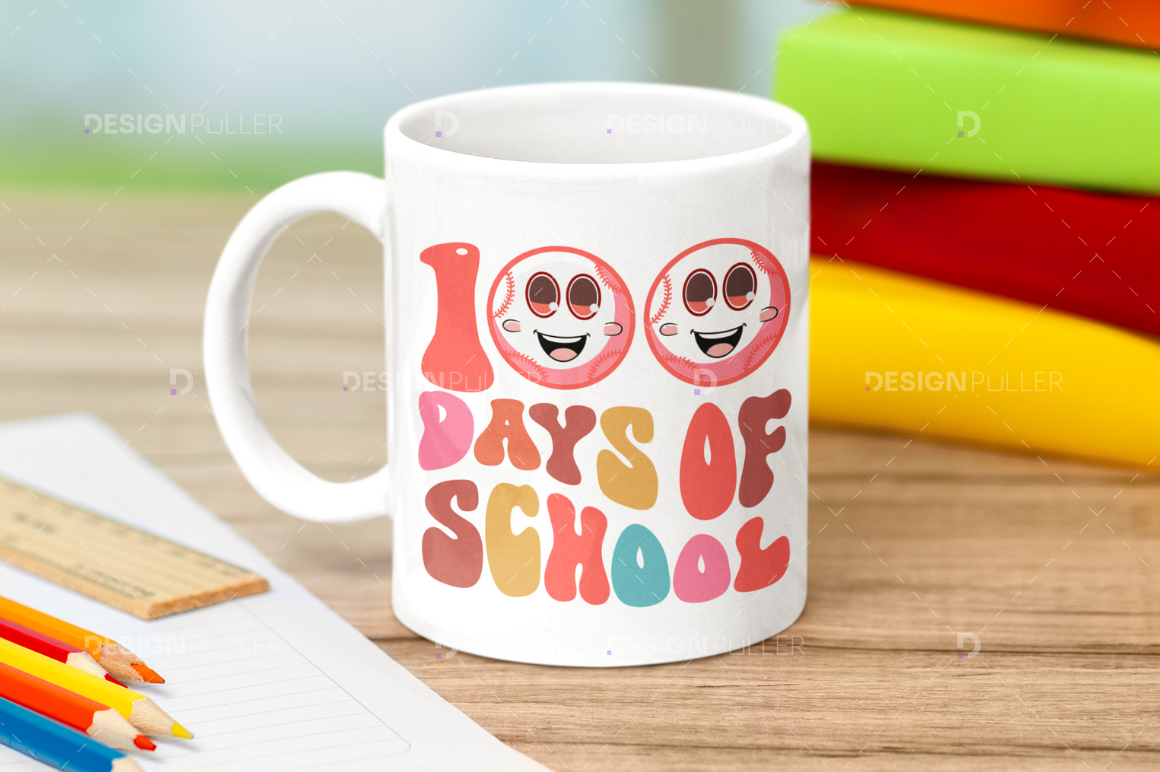 100 Days of School Design Bundle - 50 Designs