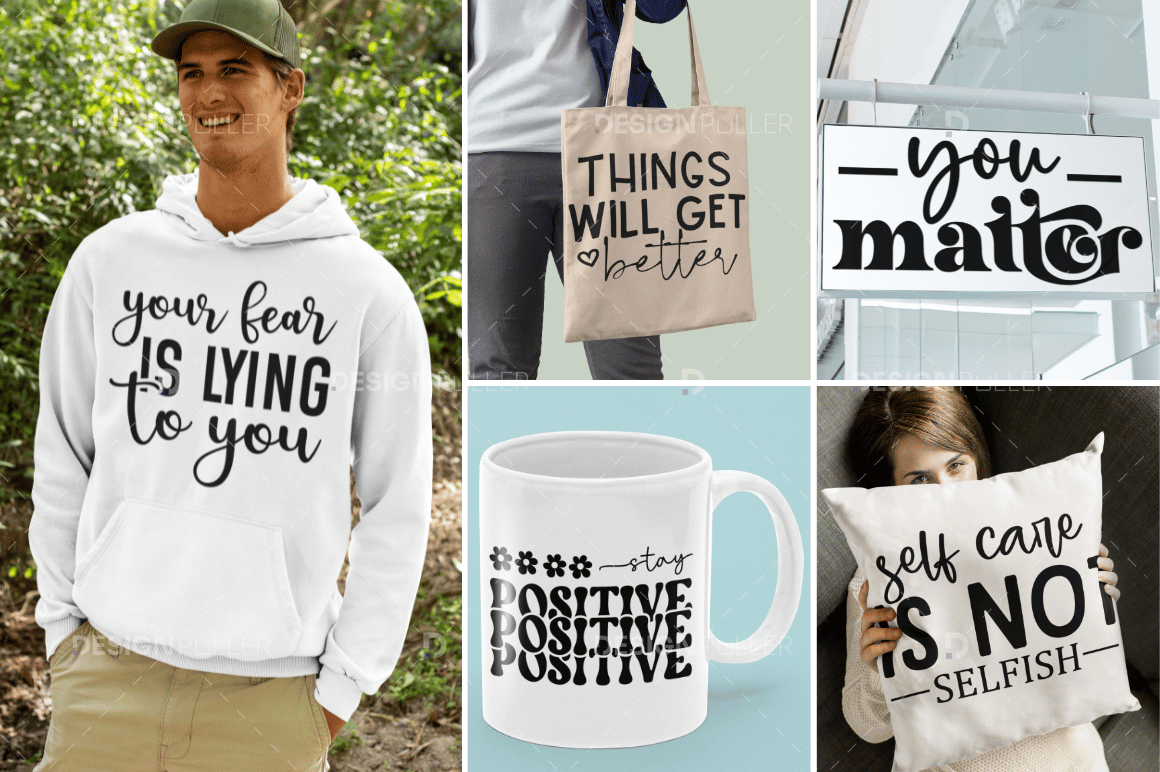 Mental Health Design Bundle - 50 Designs