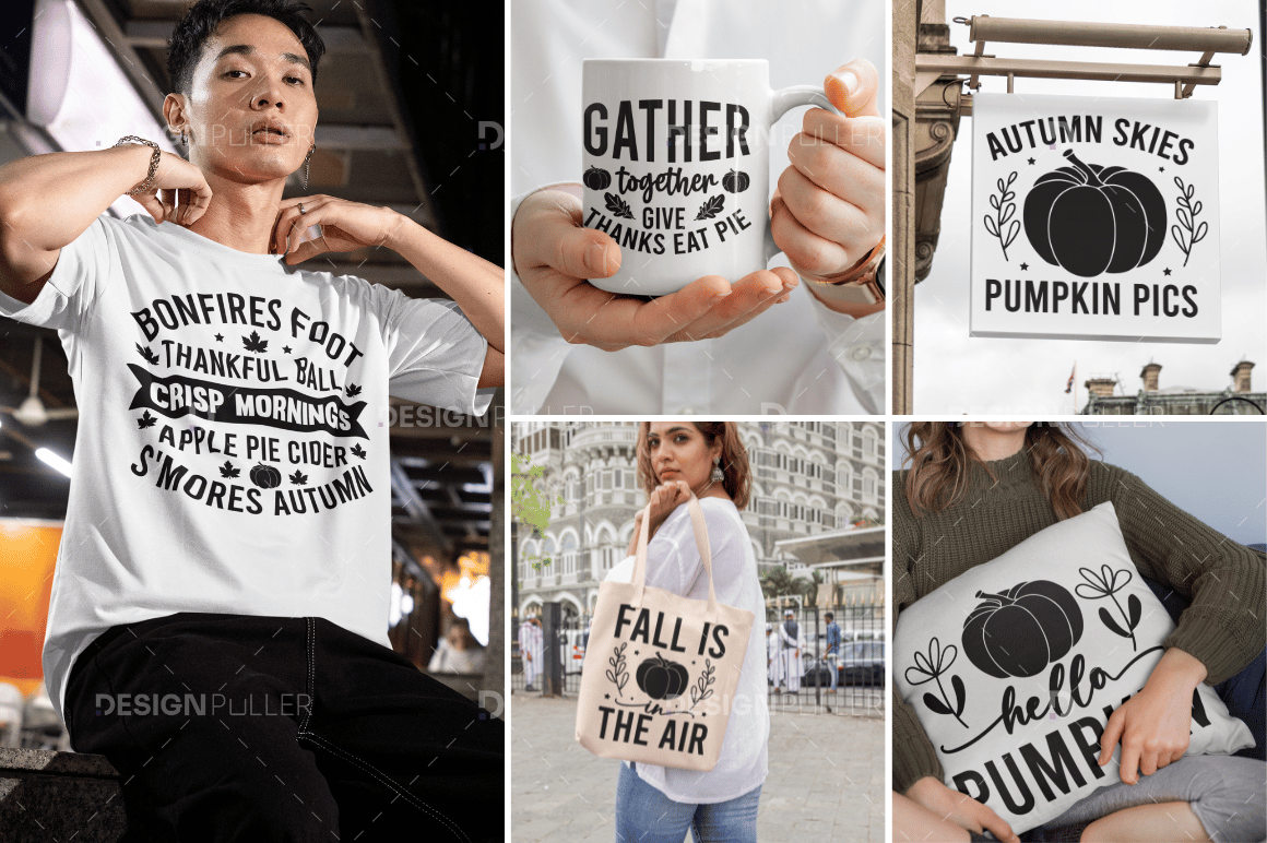 Hello Fall Design Bundle - 50 Designs