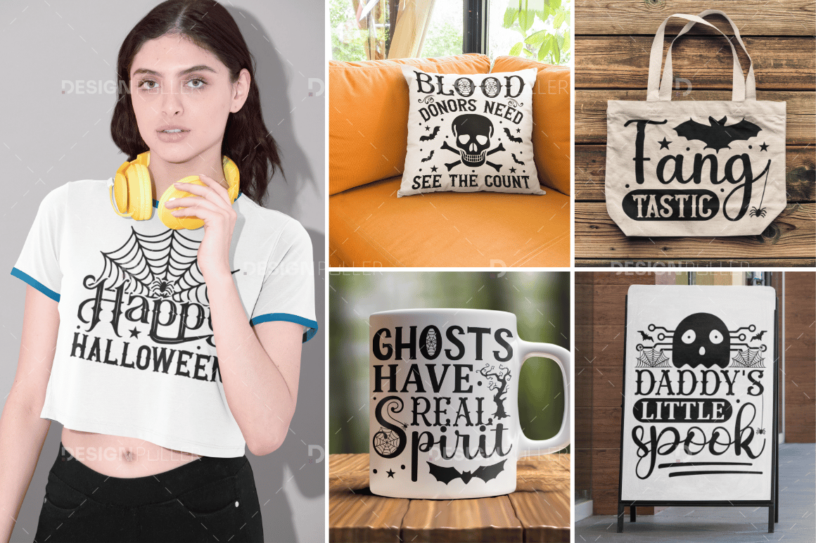 Farmhouse Halloween Design Bundle - 50 Designs