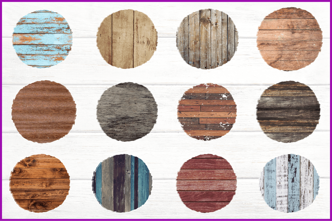 Rustic Wood Sublimation Background Bundle