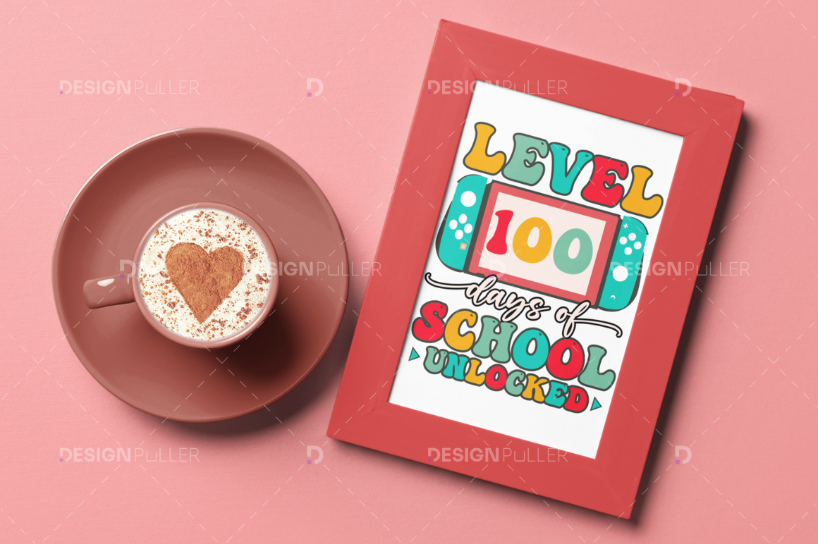 100 Days of School Design Bundle - 50 Designs