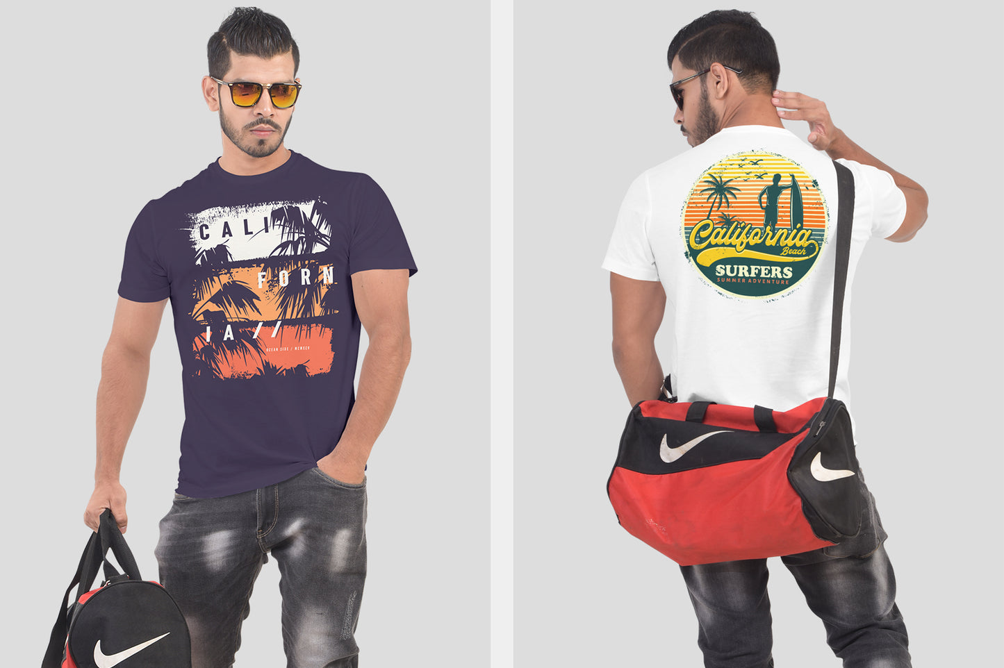 Editable Men’s T-Shirt Mock-Up Bundle – Realistic & Stylish Mock-Up Pack