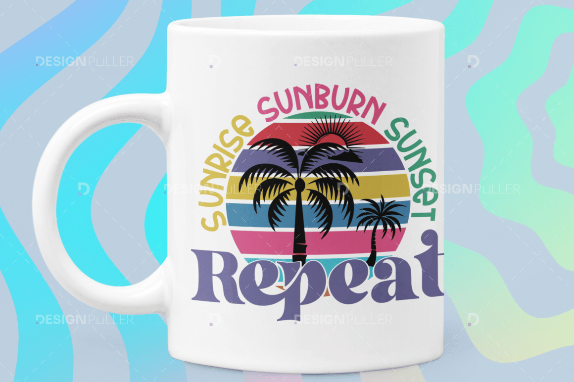Retro Summer Design Bundle - 50 Designs