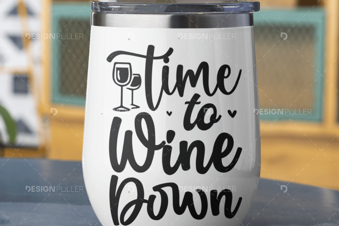 Wine Glass Design Bundle - 50 Designs