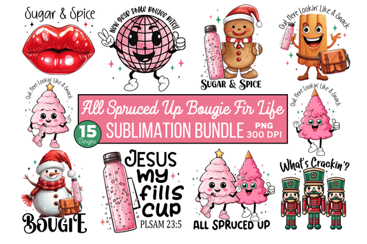 All Spruced Up Bougie Fir Life png Bundle