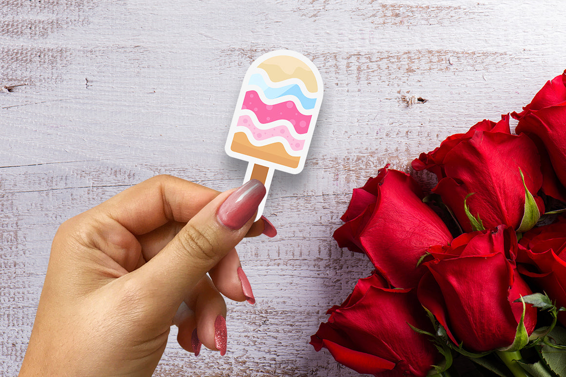Cute Ice Cream Sticker Svg Bundle