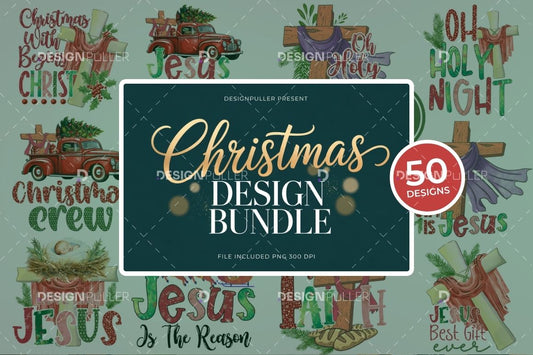Christmas Design Bundle – 50 Designs