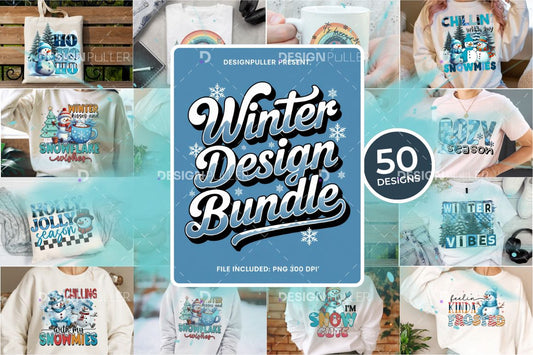 Winter Design Bundle - 50 Designs