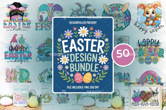 Easter Day Design Bundle - 50 Designs