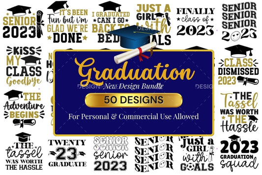 Graduation Design Bundle - 50 Designs