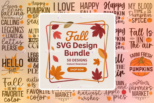 Fall Design Bundle - 50 Designs