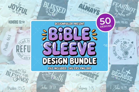 Bible Sleeve Design Bundle – 50 Designs