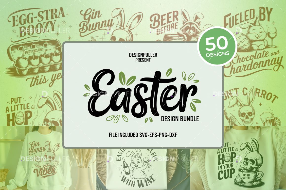 Easter Design Bundle – 50 Designs