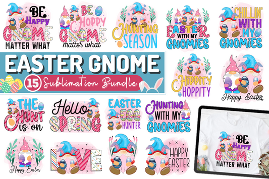 Easter Gnome Sublimation Bundle