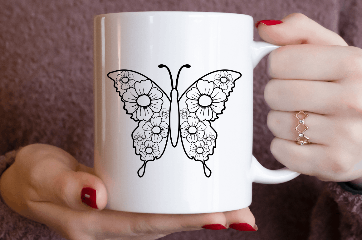 Layer Paper Cut Butterfly SVG Bundle