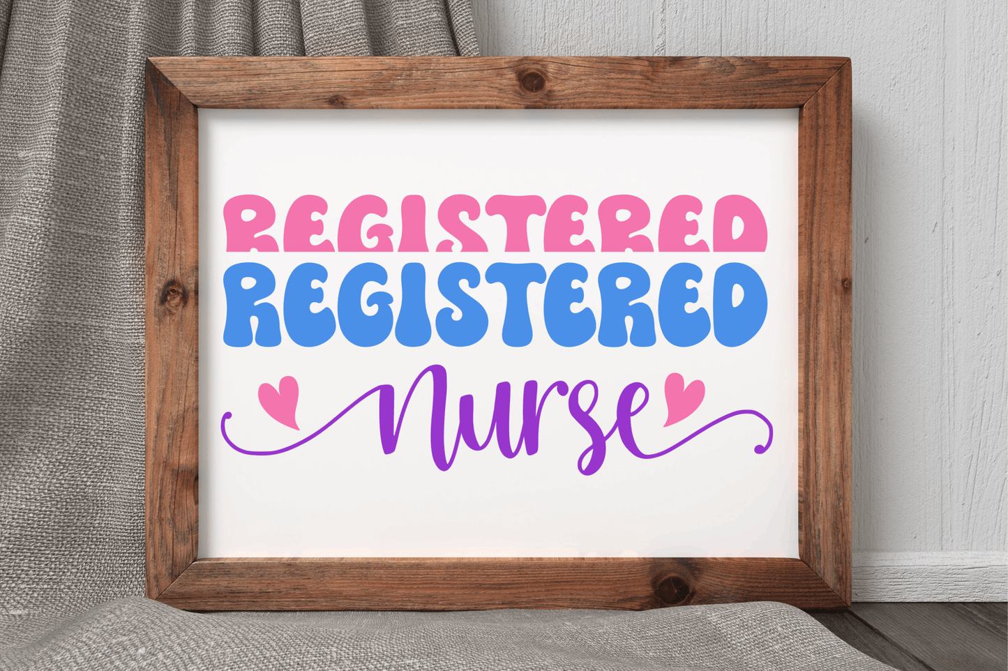 Retro Nurse SVG Bundle