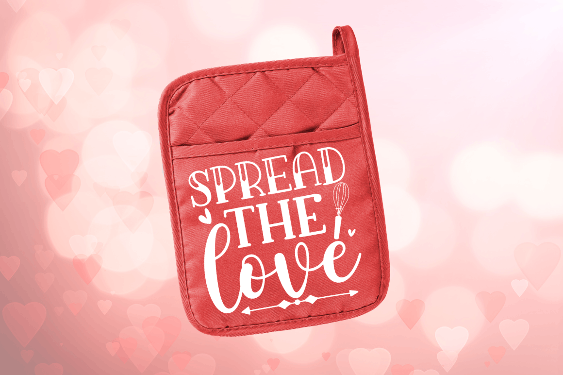 Valentine's Day Potholder SVG Bundle