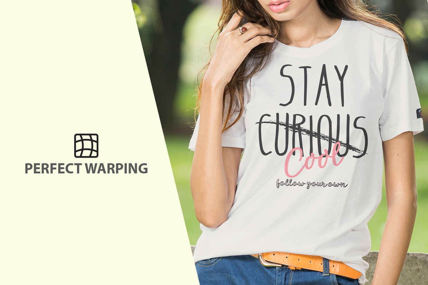 5 Female T-Shirt Mockup PSD Bundle