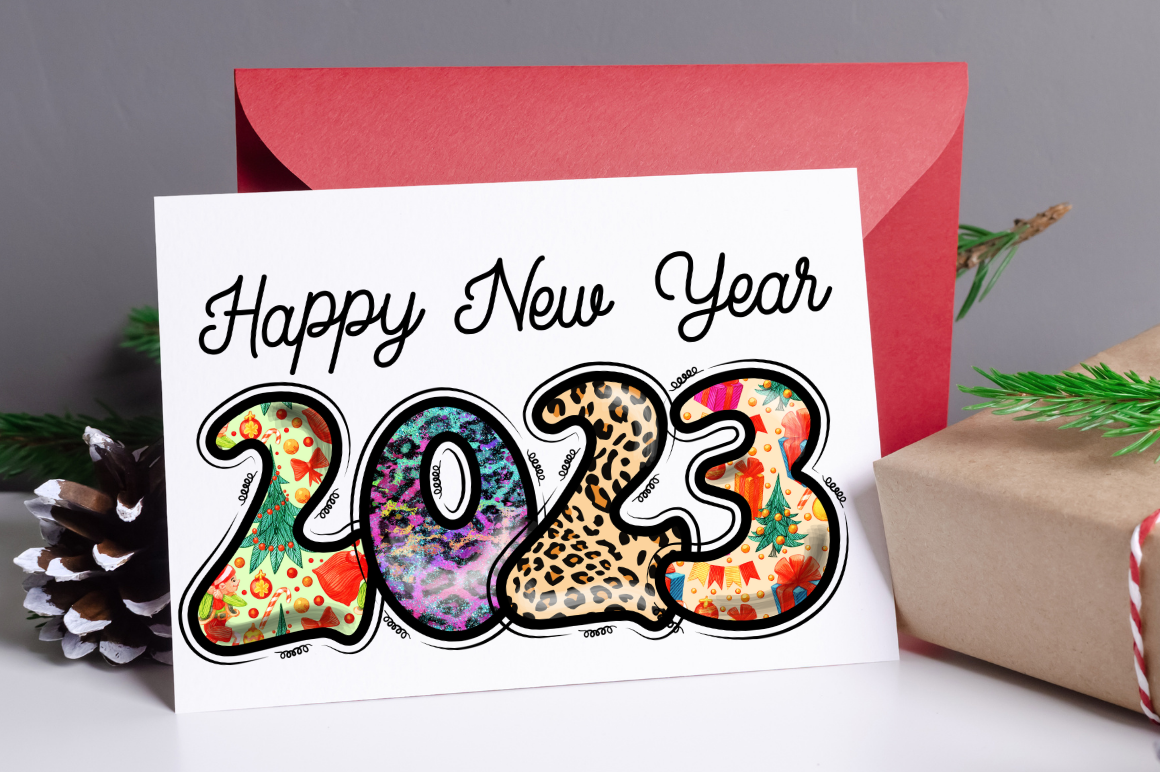 New Year Sublimation PNG Bundle