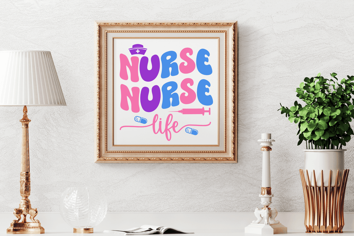 Retro Nurse SVG Bundle