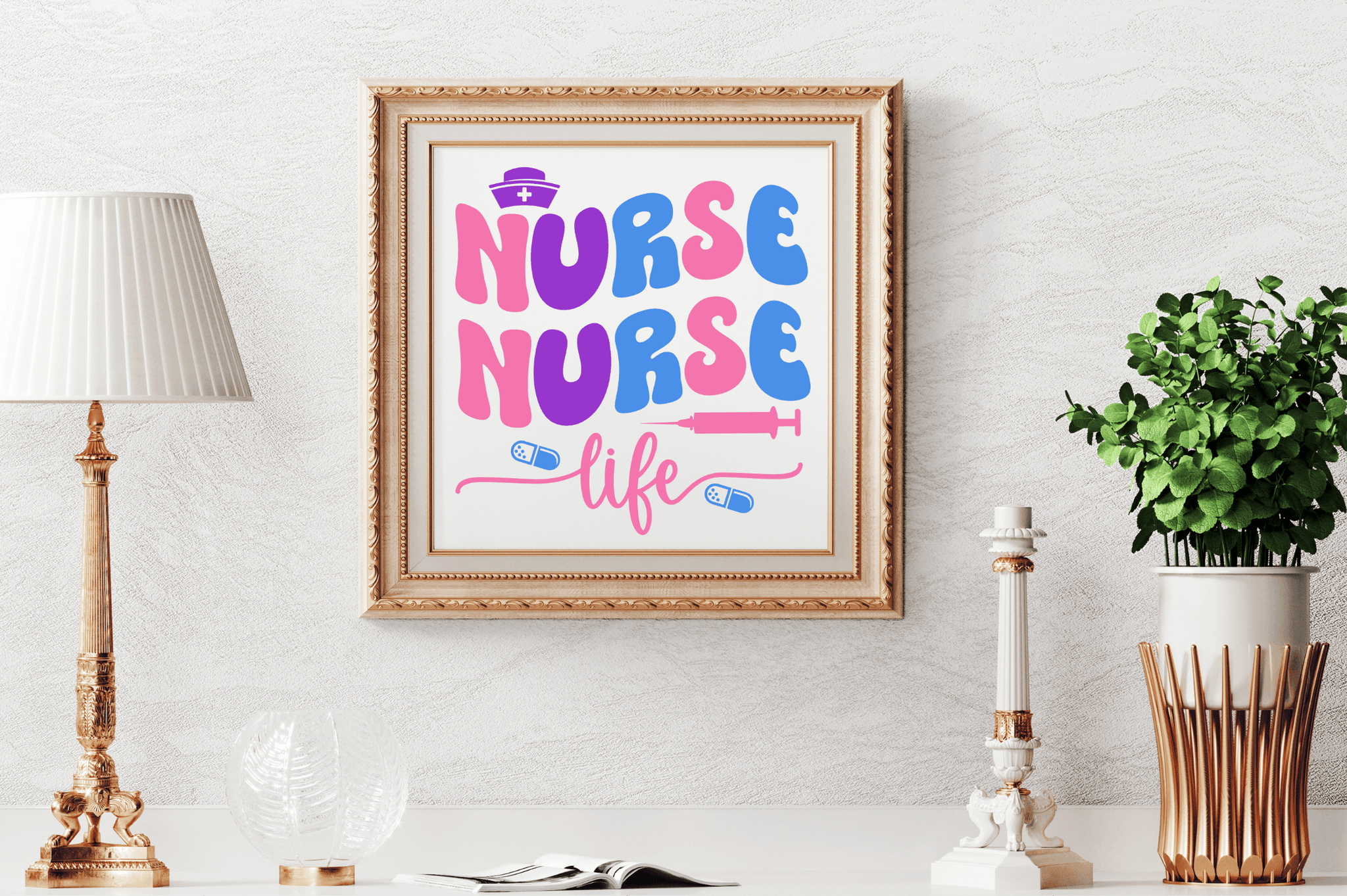 Retro Nurse SVG Bundle