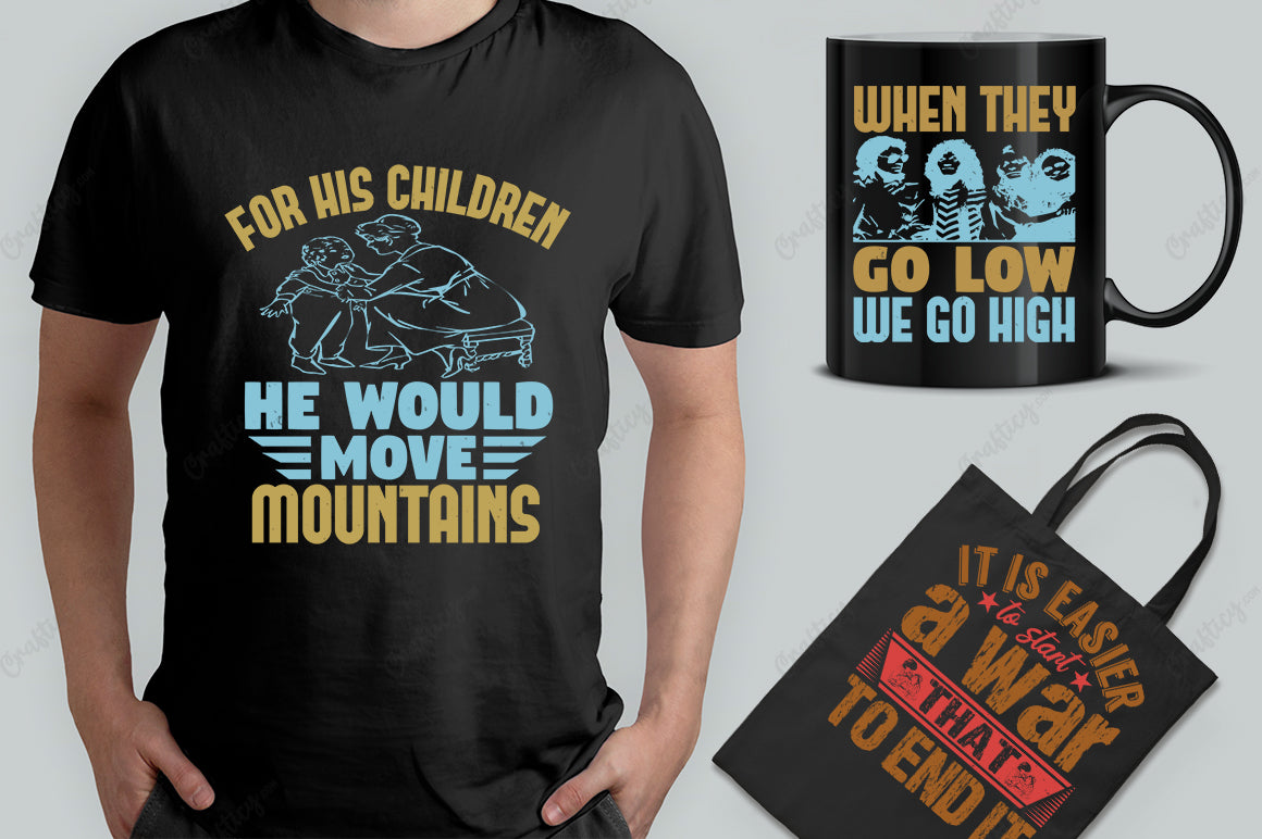 15 Editable Family T-Shirt Designs Bundle-Vol:2