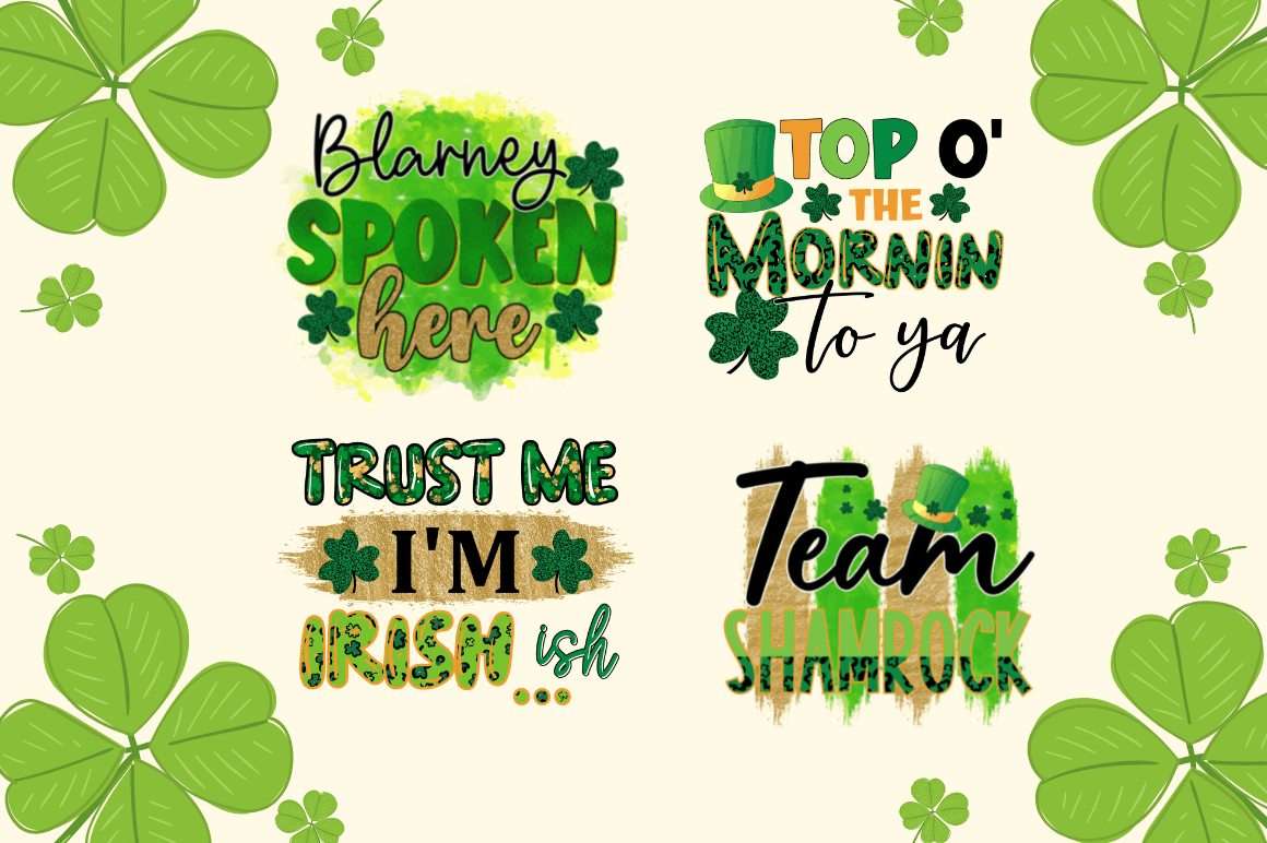 St. Patrick's Day Sublimation Design Bundle