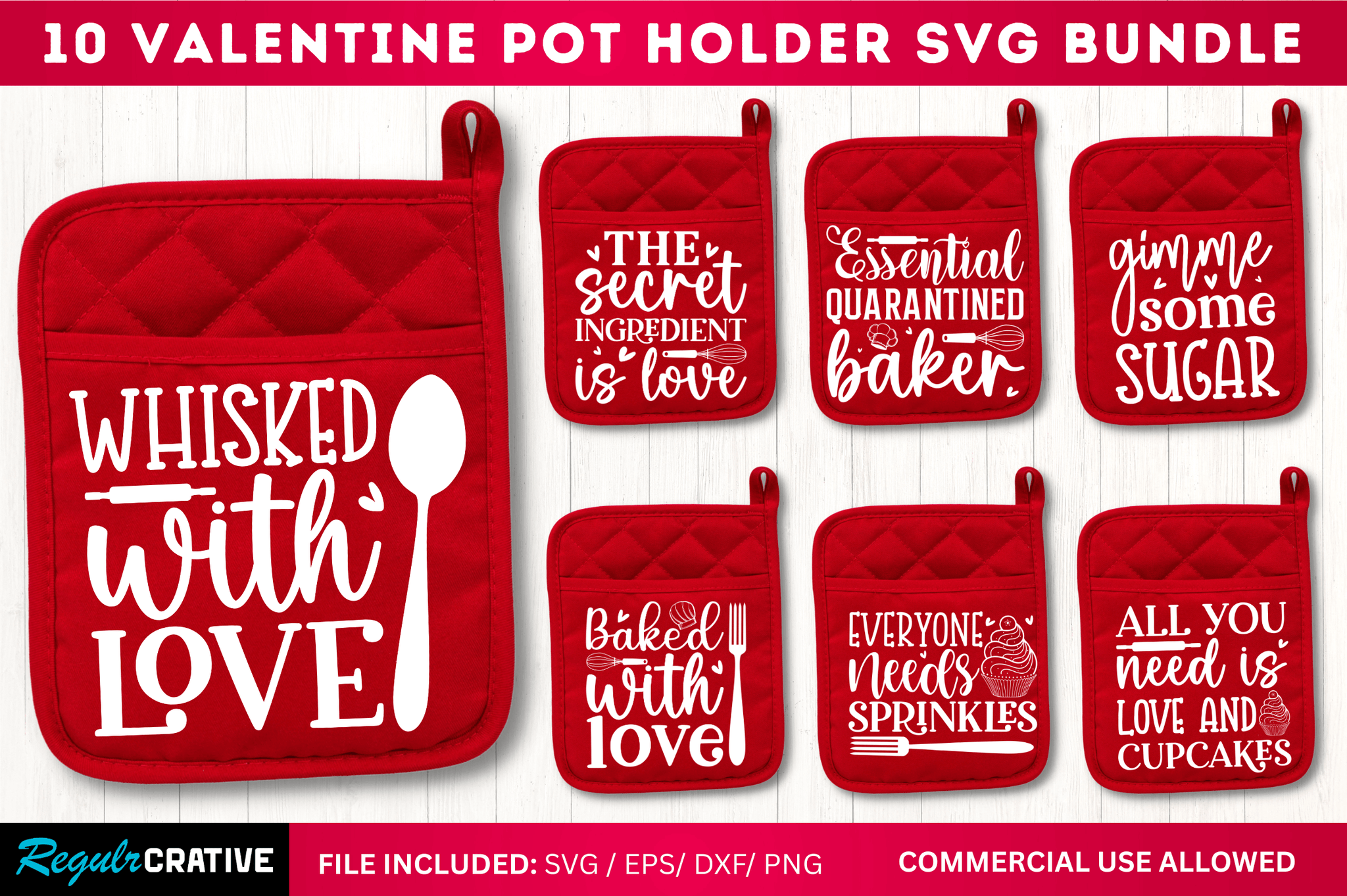 Valentine Pot Holder Bundle