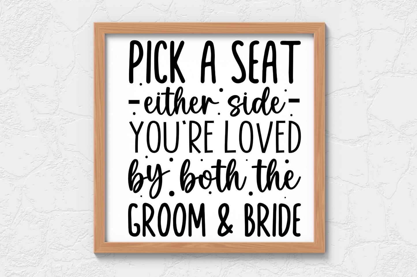 Wedding Signs SVG Bundle