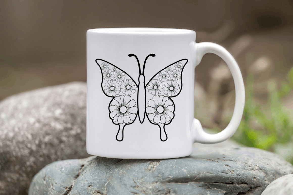 Layer Paper Cut Butterfly SVG Bundle