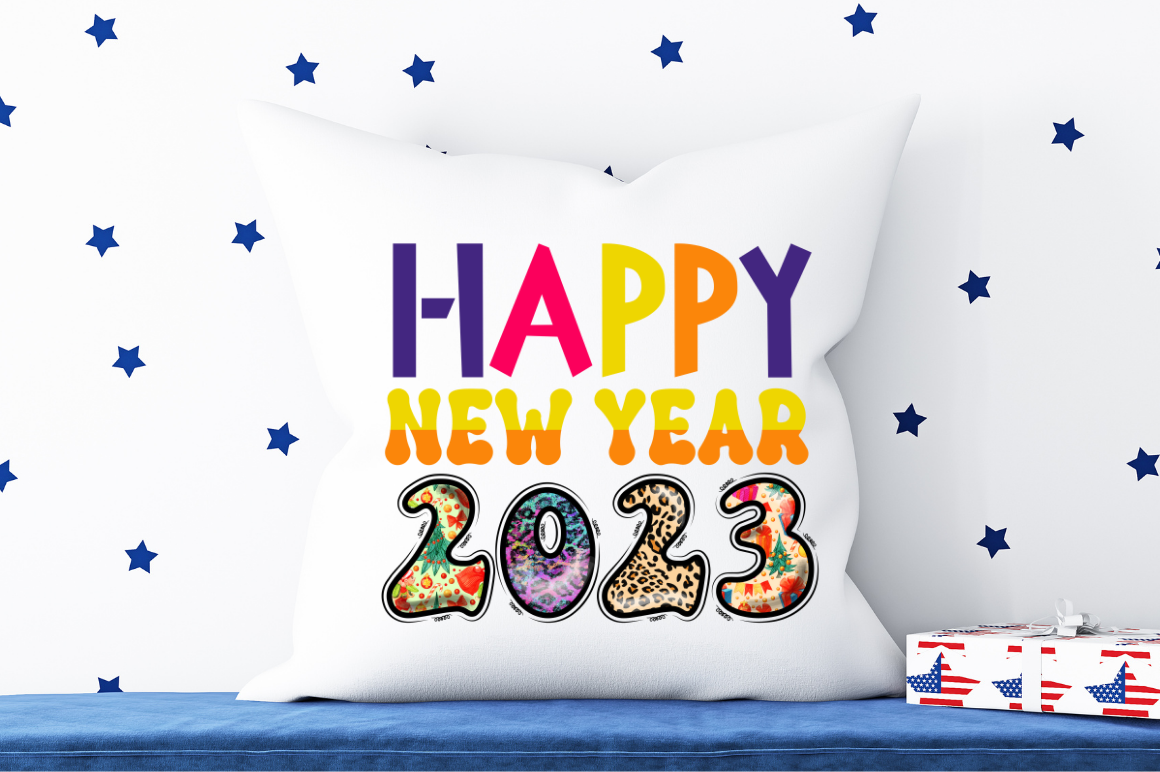 New Year Sublimation PNG Bundle