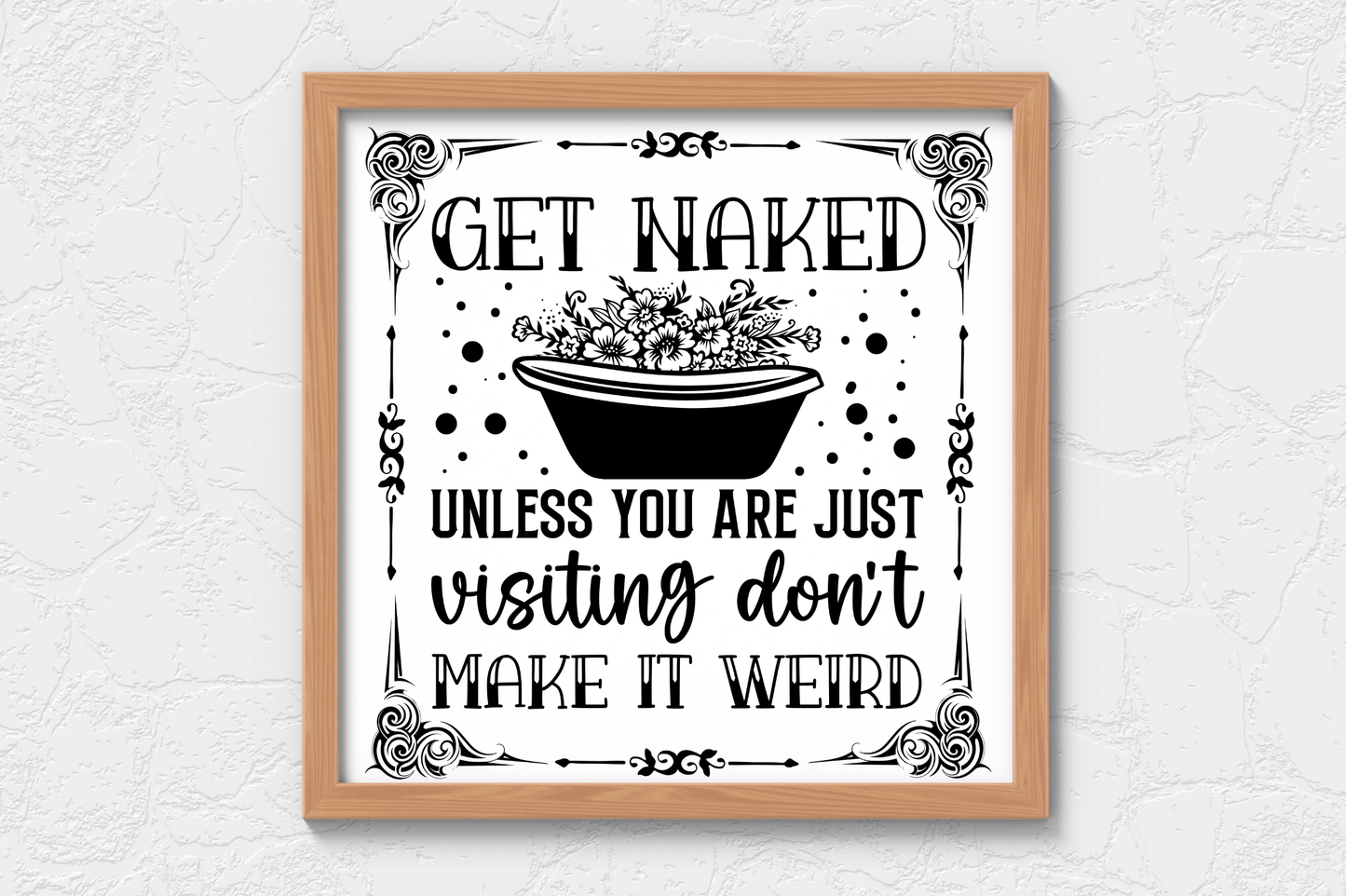Bathroom Signs SVG Bundle