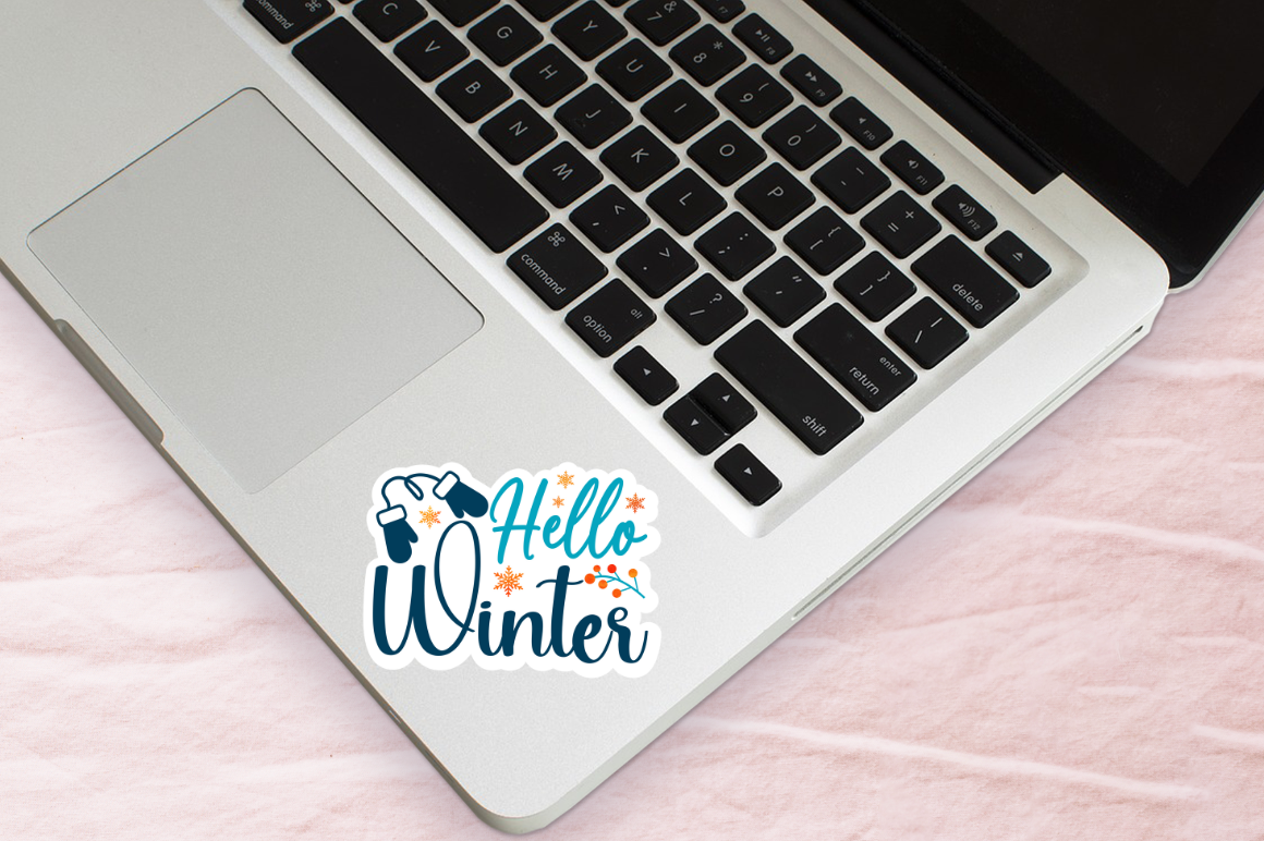 Winter Printable Stickers Png Bundle