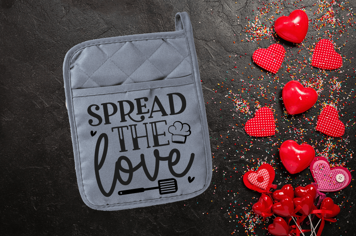 Valentine's Day Potholder SVG Bundle